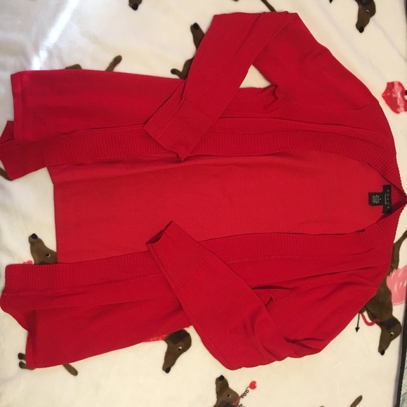 ❤️Red Cardigan ❤️ - Picture 4 of 4